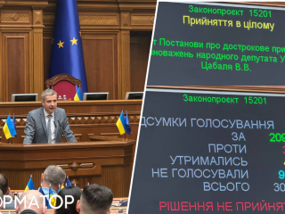 Дніпро: Верховна Рада не підтримала складання мандата нардепа Цабаля